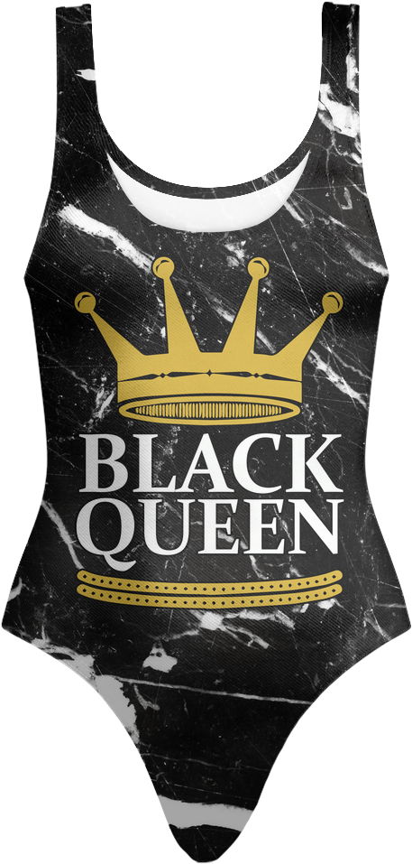Black Queen Marble Swimsuit - Swimsuit (1024x1024), Png Download