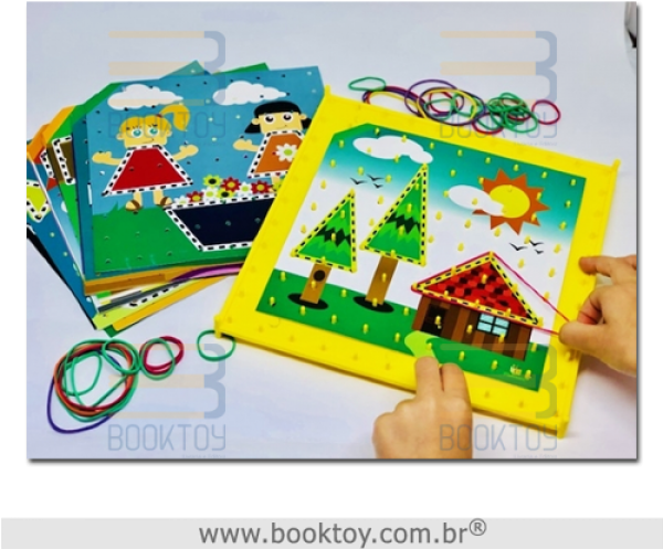 Placa Com Pinos Centro De Atividade - Games (600x600), Png Download