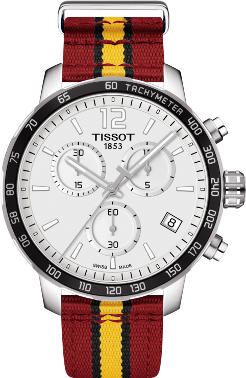 Tissot Quickster Chronograph Nba Miami Heat - Tissot Quickster Chronograph Basketball (555x840), Png Download