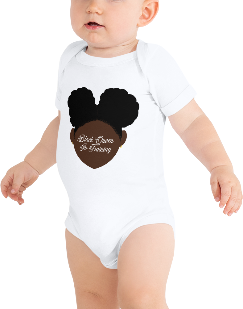Black Queen In Training - Baby Happy New Year 2019 (1000x1000), Png Download