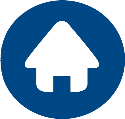 Florida Gulf Coast University Its Help Center Home - Circle Blue (685x492), Png Download