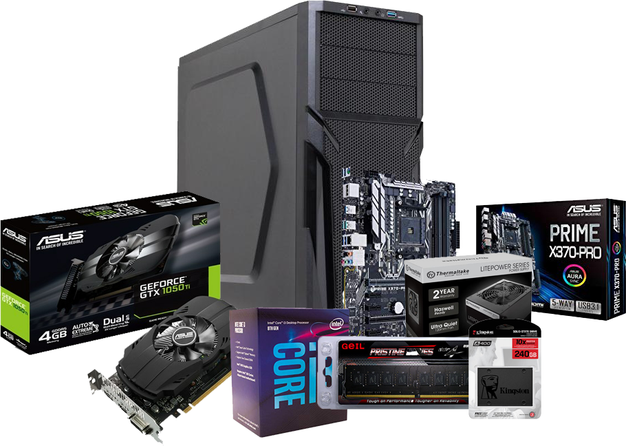 Uncategorized - Asus Gtx 1050 Ti Phoenix 4gb (910x648), Png Download