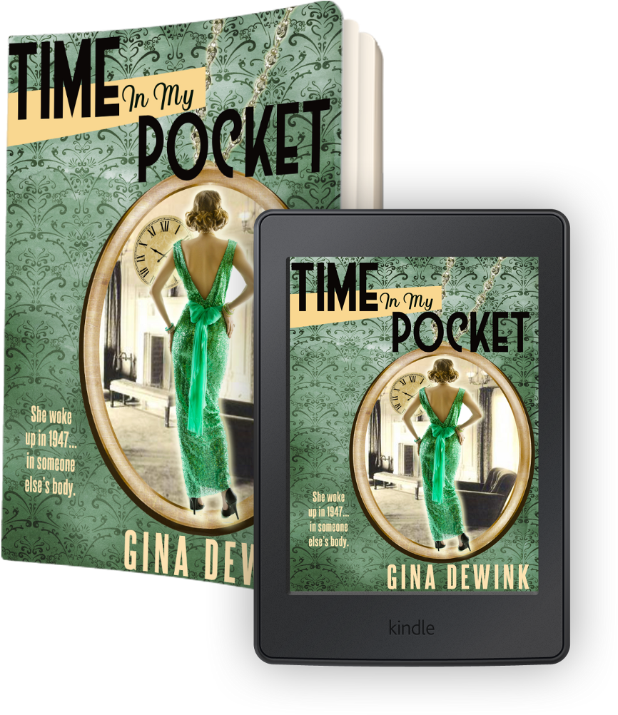 Time In My Pocket By Gina Dewink - Illustration (1600x1142), Png Download