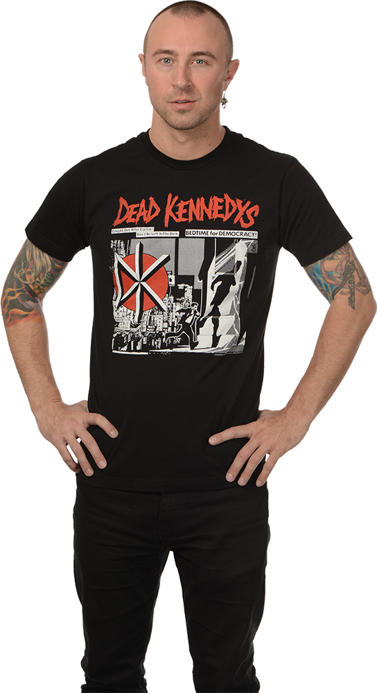 Dead Kennedys "bedtime For Democracy" T-shirt - Cramps Off The Bone Shirts (544x1000), Png Download