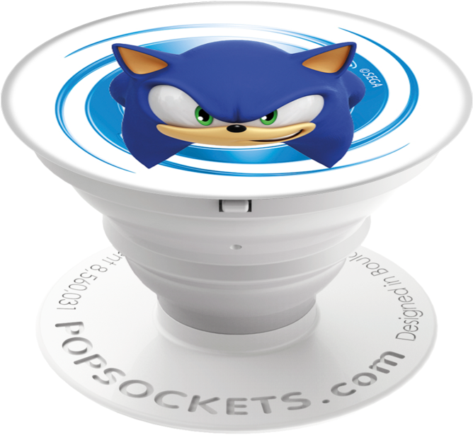 Popsockets Sonic The Hedgehog Face - Popsockets Color Chrome Mermaid White (700x700), Png Download