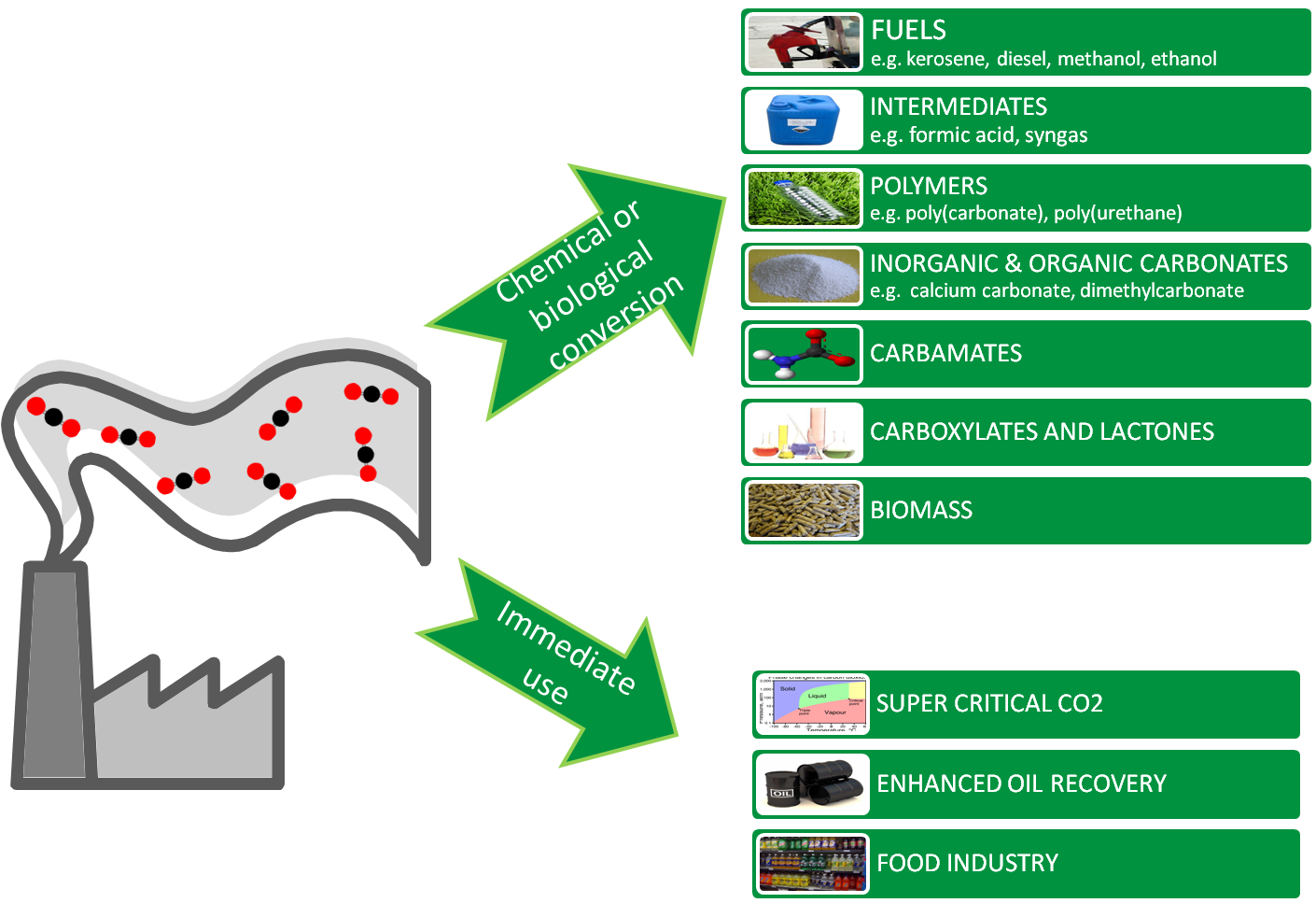A Combined Biological And Chemical Flue Gas Utilization (1410x967), Png Download