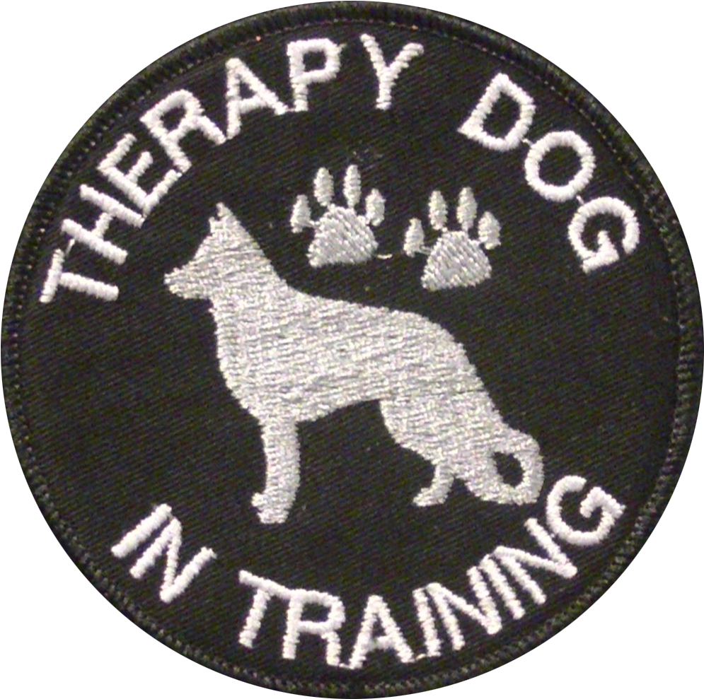 Custom Working Dog Patch With K9 Silhouette - Emblem (1022x1020), Png Download