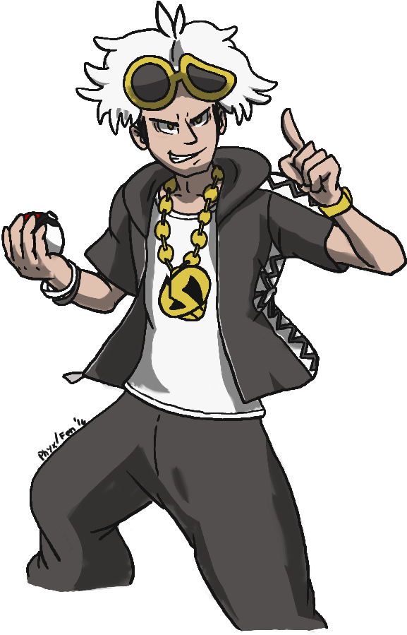 Guzma Png - Cartoon (700x900), Png Download