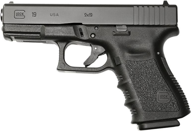 The Most Popular Glock Is The G19 - Glock 17 9mm Gen 5 (1000x596), Png Download