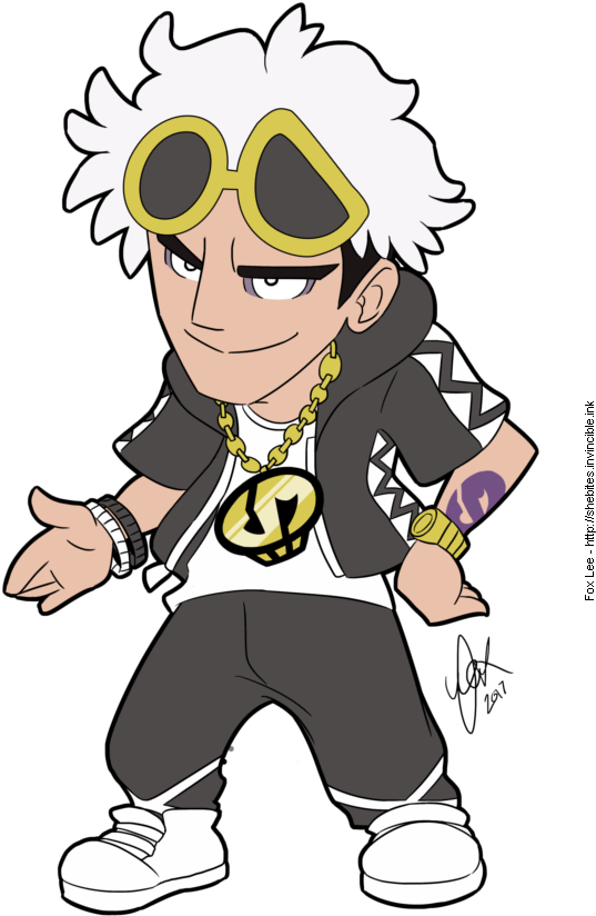 $25 - - Guzma Chibi (588x850), Png Download