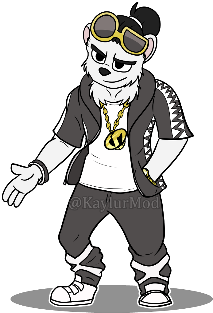 Guzma Bear By Kaylamod - Guzma Transparent (768x1024), Png Download