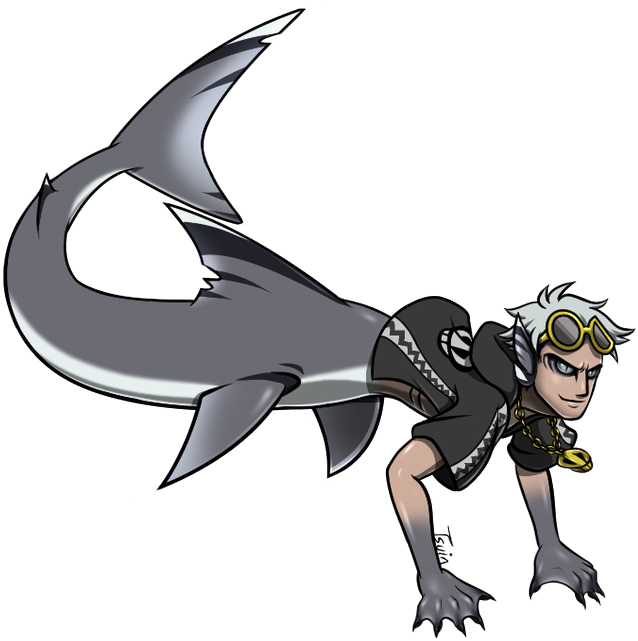 Leaders Of A Pod Of Mermaids That Live In The Oceans - Cartoon (652x680), Png Download