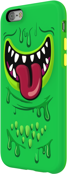 Switcheasy Monster 3d Anti-scratch Case With Native - Iphone 6s (800x800), Png Download