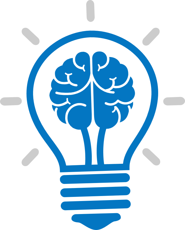 Light Brain Incandescent Bulb Cartoon Icon - Brain Light Icon Png (627x778), Png Download