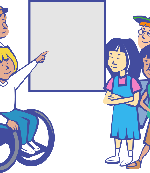 Free Population Free Clubhouse Free Point To Board - Point To The Board (618x800), Png Download