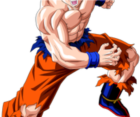 Goku Clipart Battle Damaged - Dragon Ball Z Zombie Goku (640x480), Png Download