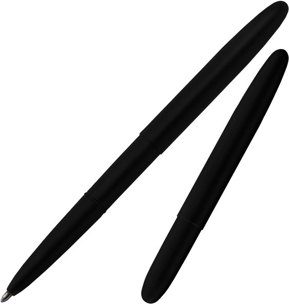 Classic Bullet Pen In Non-reflective Matte Black - Fisher Space Pen Bullet (563x593), Png Download