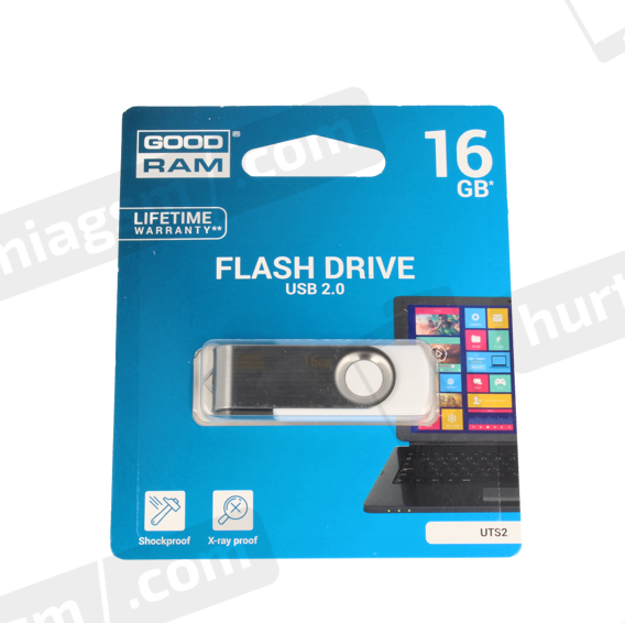 Pendrive 16gb Goodram Twister White - Goodram Usb (568x566), Png Download