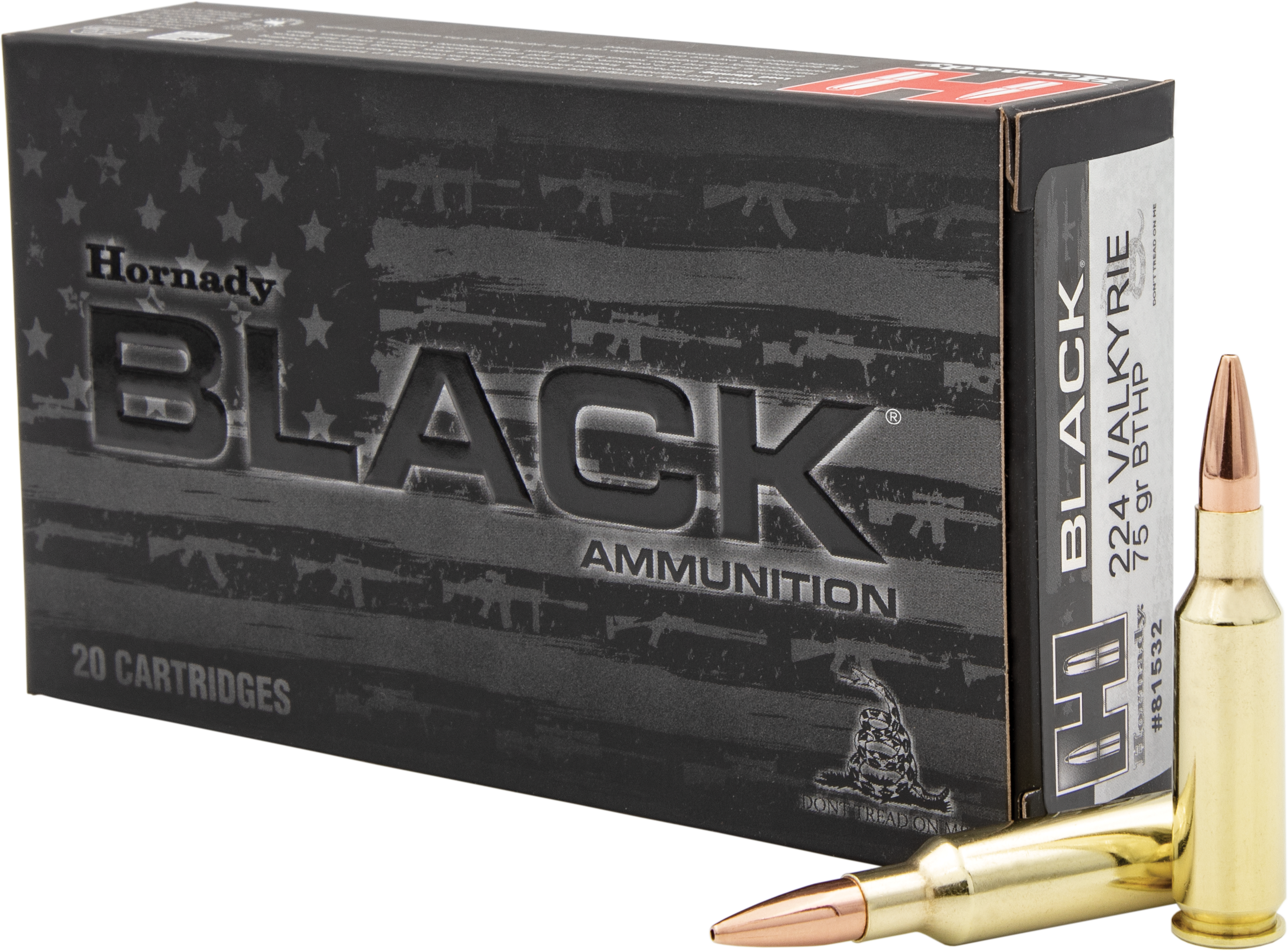 Hornady 224 Valkyrie 75 Gr Boat Tail Hollow Point - Cosmetics (2689x1986), Png Download