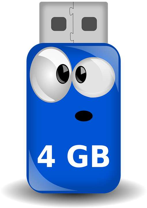 6 Common Pen Drive Problems And Their Solutions - Cartoon Memory Stick (586x640), Png Download