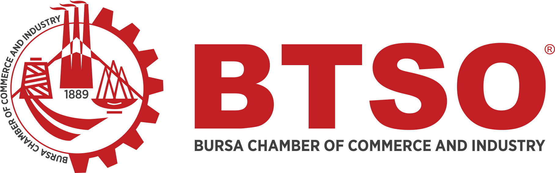 03 Bursa Chamber Of Commerce And Industry - Bursa Ticaret Ve Sanayi Odası Logo (1983x669), Png Download
