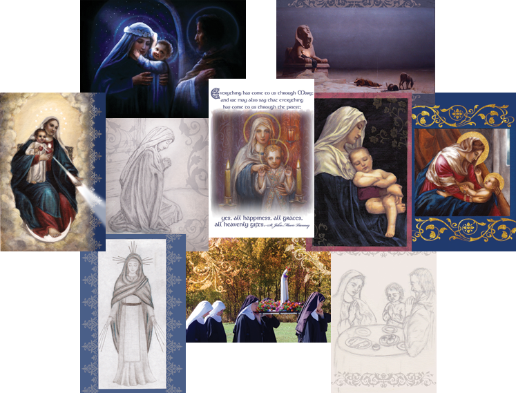 Christmas Cards - Middle Ages (747x569), Png Download