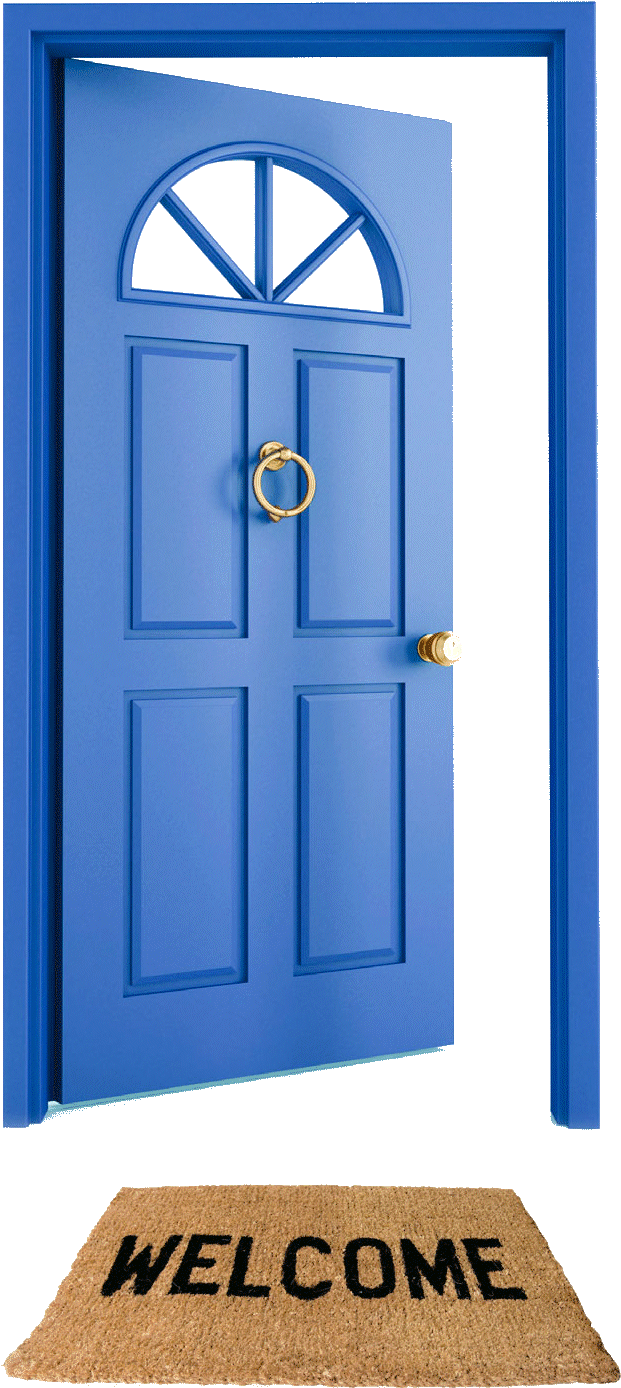 Puertas De Metal Sencillas (720x1453), Png Download