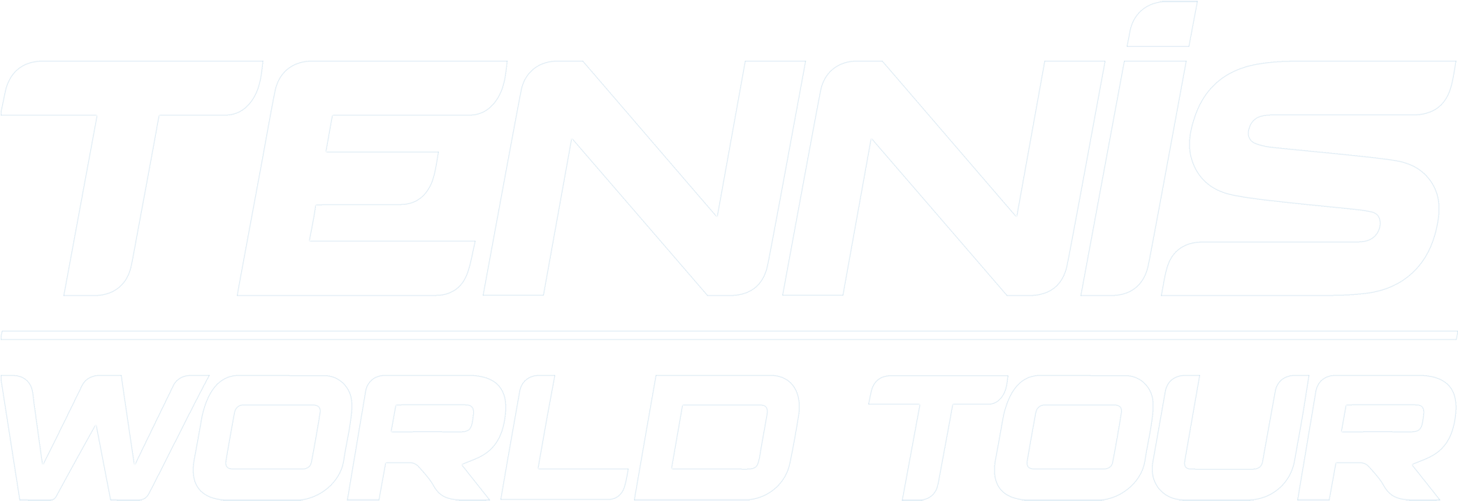 Tennis World Tour Legends Edition Image - Tennis World Tour Logo Png (2189x750), Png Download