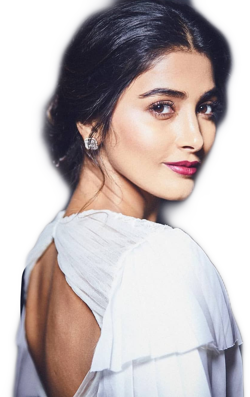 Moulipooja - Pooja Hegde (833x1321), Png Download