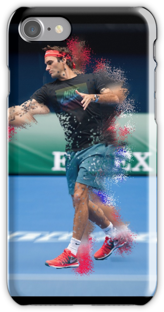 Roger Federer Iphone 7 Snap Case - Mobile Phone Case (750x1000), Png Download