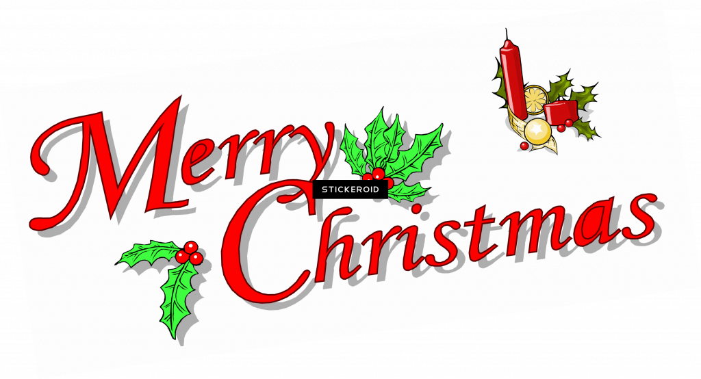 2019 Christmas Text Png Happy Christmas Text Png - Illustration (1024x554), Png Download