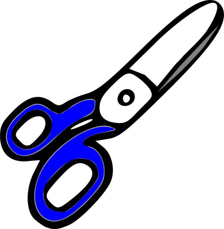 All Photo Png Clipart - Scissors Clip Art Png (735x750), Png Download