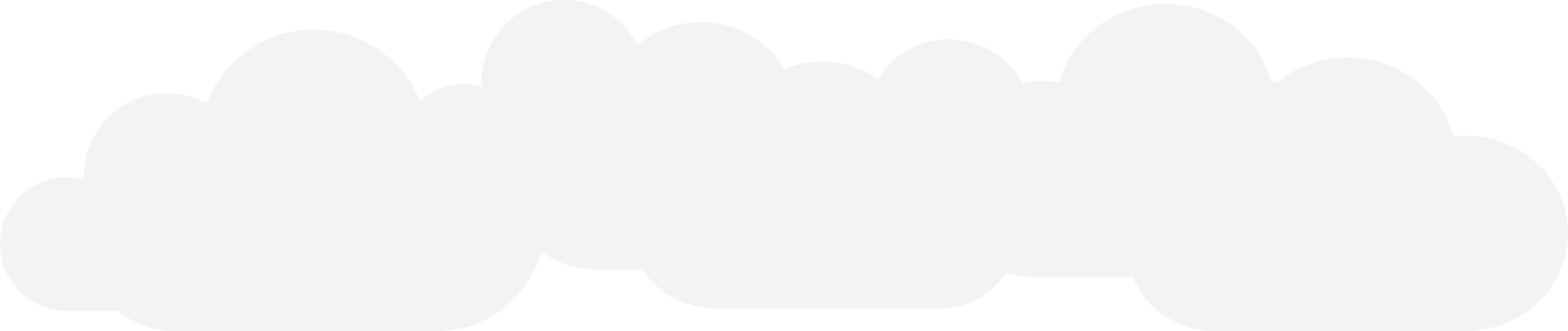 Clouds - Waste Container (1800x380), Png Download