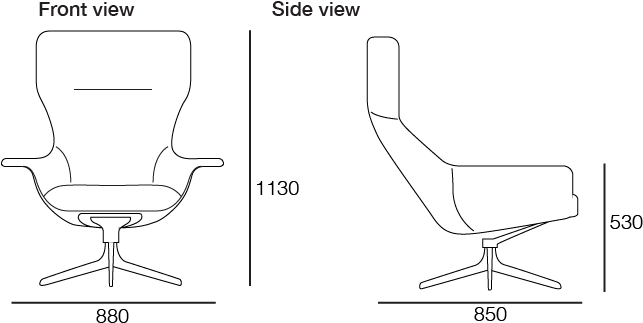 View All Configurations - Office Chair (1000x480), Png Download