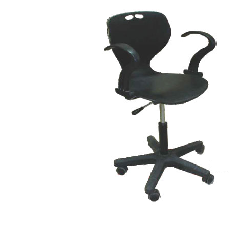 Revolving Stool Cum Doctor S Chair Pneumatic Height Cadeira Caixa Com Braco Full Size Png Download Seekpng