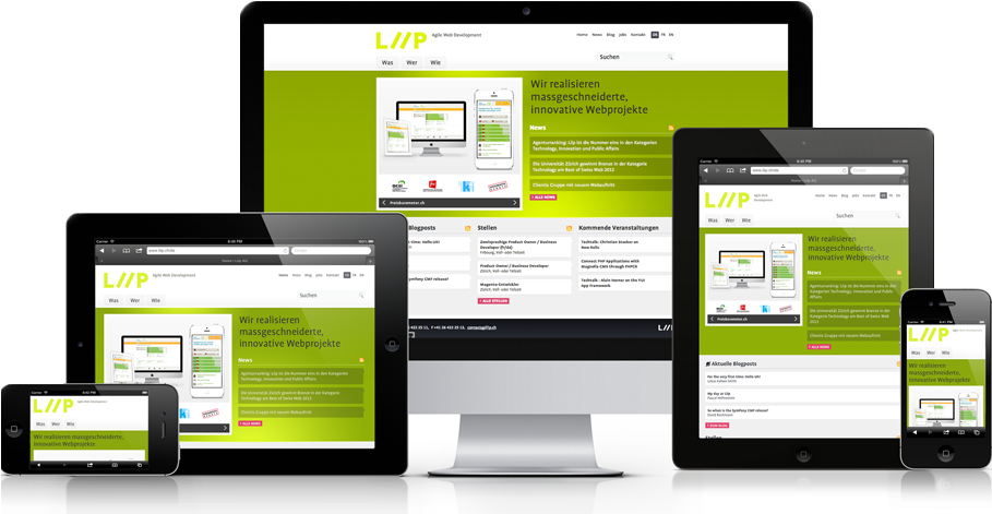 Providing Custom Responsive Websites, Local And National - Responsive Website Designing (1000x500), Png Download