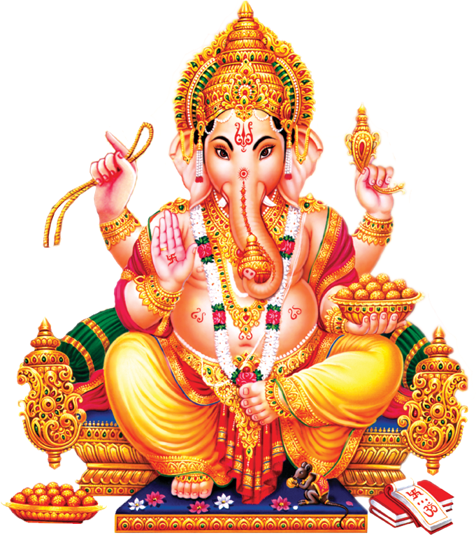 Lord Ganesha Png - Lord Ganesha Images For Whatsapp (1024x768), Png Download