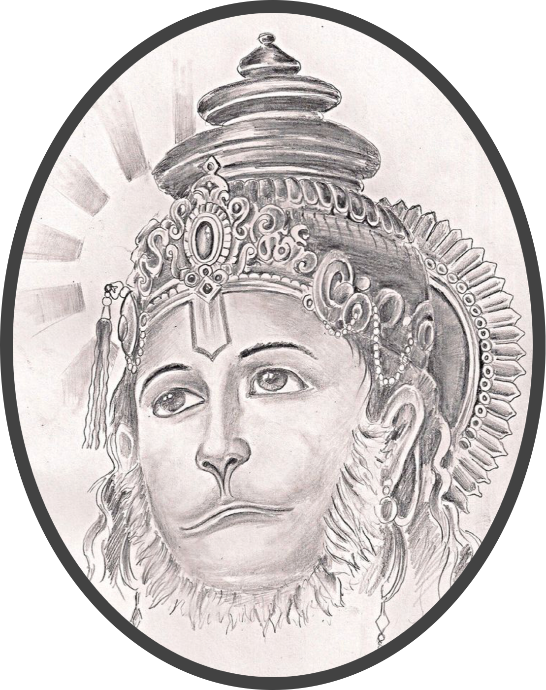 Hanuman Sticker - Hanuman Ji Good Morning Quotes (1109x1400), Png Download