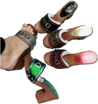 Ladies Shoe - Sock (640x640), Png Download