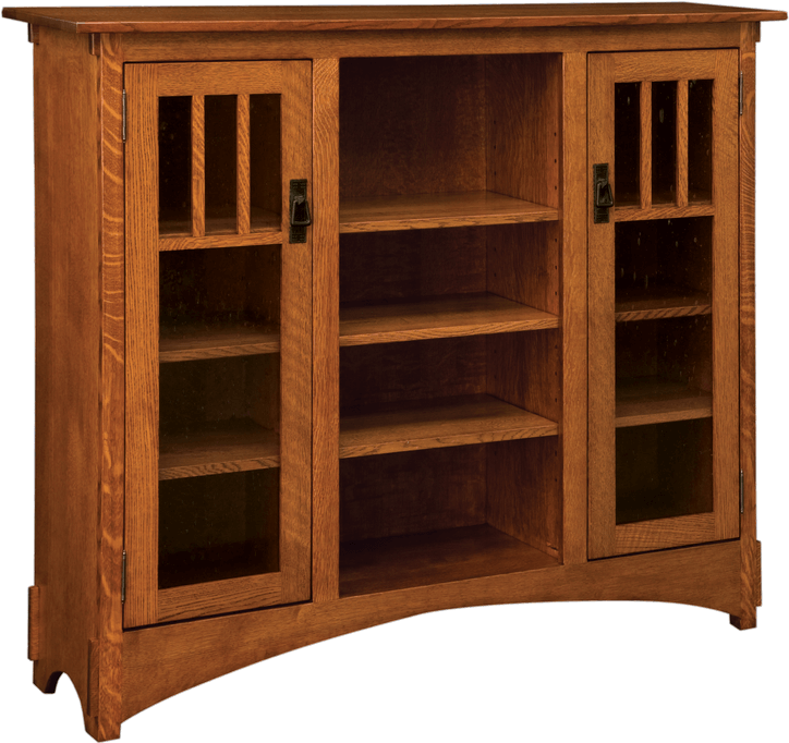 Bookcases - Mission Style Furniture (864x767), Png Download