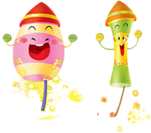 China Clipart Fire Cracker - Chinese New Year (640x480), Png Download