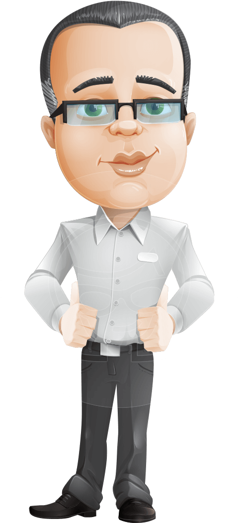 565 X 1060 15 - Businessman Vector Characters Png (565x1060), Png Download