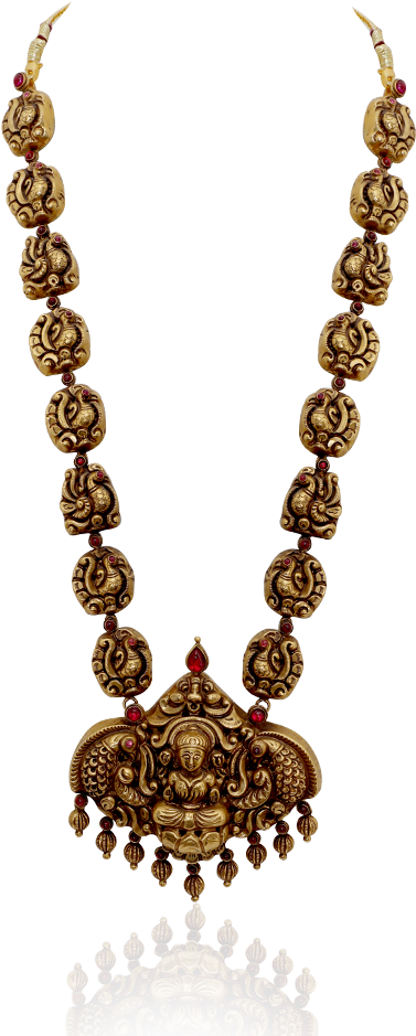 Goddess Lakshmi Naagas Haaram - Diamond (1000x1000), Png Download