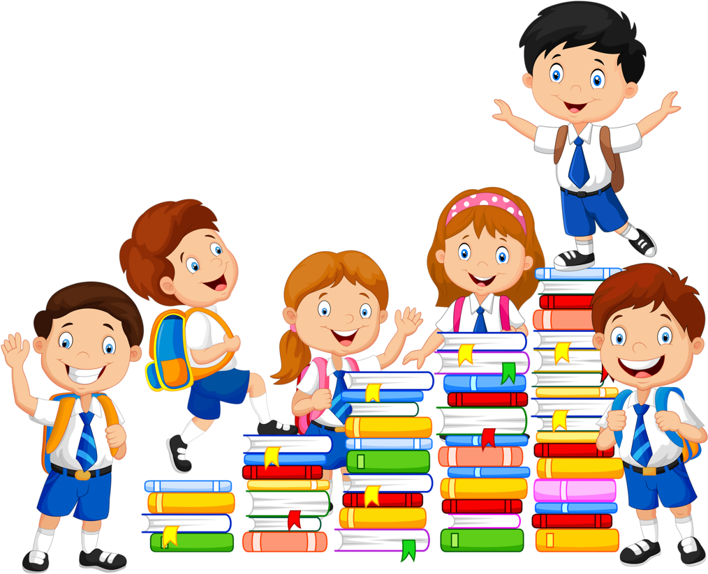 Book Clip Art - Professora E Alunos Desenho (1014x823), Png Download