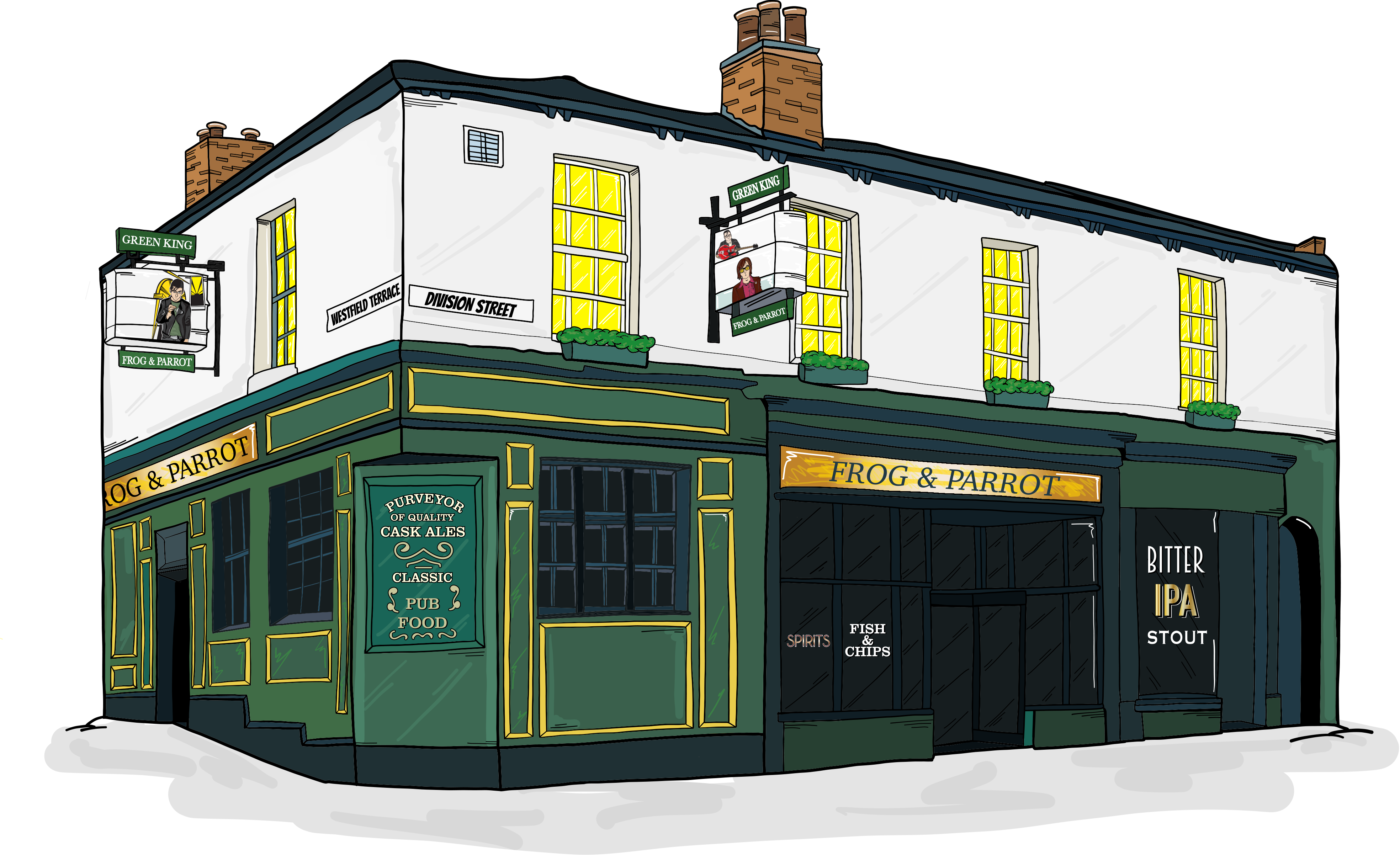 Artwork By Goo Www - House (3936x2404), Png Download