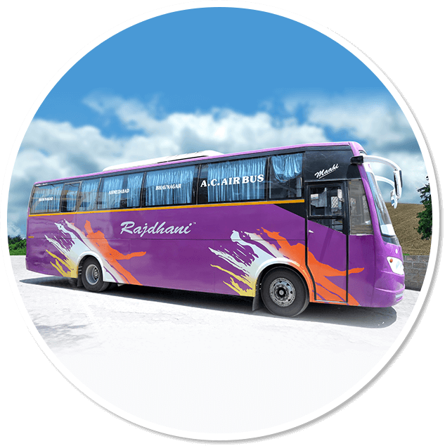 Slide - Bhavnagar To Mumbai Bus (633x634), Png Download