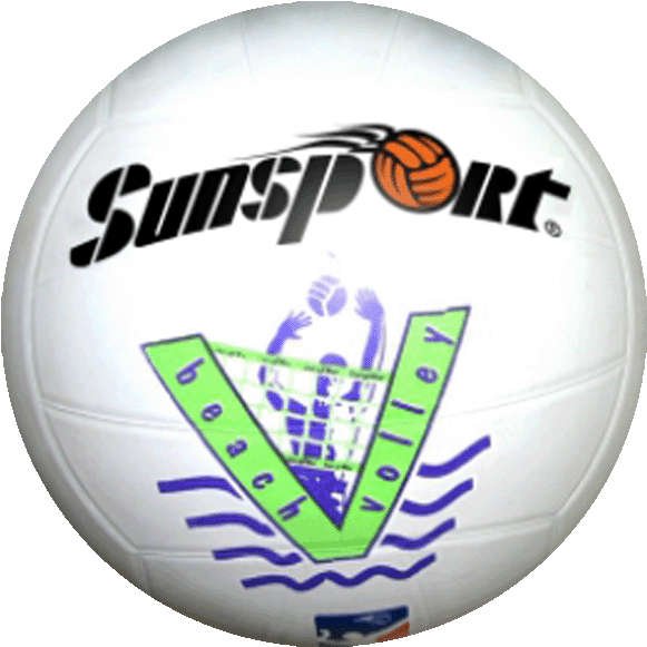 Sunsport Beach Volley Rubber Volleyball - Futsal (750x750), Png Download