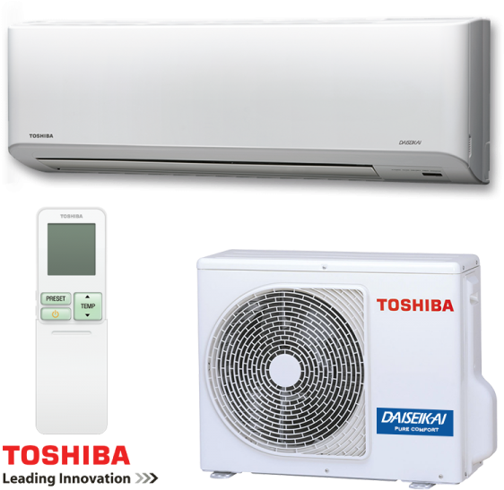 Inverter Air Conditioner Toshiba Super Daiseikai 6,5 - 2018 Toshiba Air Conditioning (600x600), Png Download