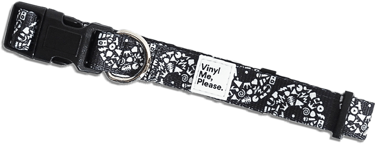 Vinyl Me, Please Dog Collar - Belt (1282x494), Png Download