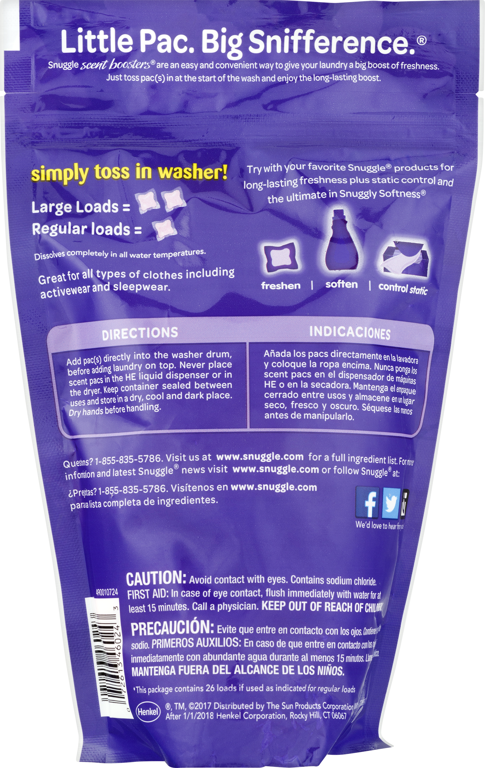 Snuggle Scent Boosters Concentrated Scent Pacs Lavender - Microphone (1581x2500), Png Download